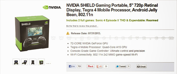 Nvidia Shield sẽ lên kệ vào ngày 31/07/2013 2