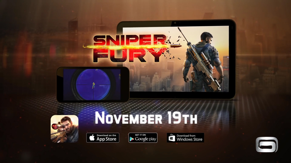 Sniper Fury lên kệ vào ngày 19/11