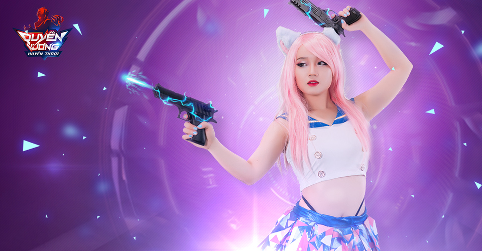 Cosplay Quyền Vương Huyền Thoại: Uyên Betty hóa thân thành Kuraki Kaoru và Catherine