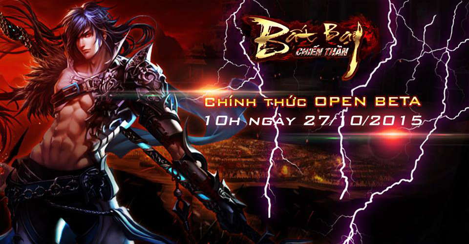 Tặng giftcode Bất Bại Chiến Thần phiên bản Open Beta