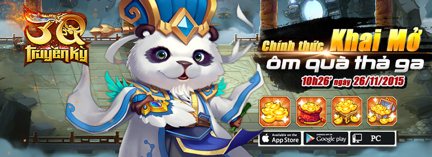 GameLandVN Mobile tặng giftcode 3Q Truyền Kỳ