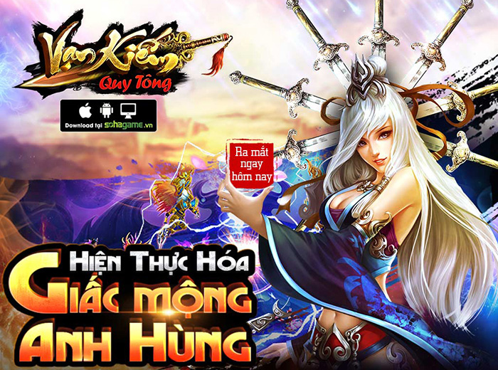 GameLandVN Mobile tặng giftcode Vạn Kiếm Quy Tông