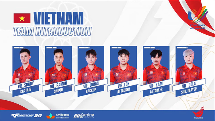 Đội tuyển Đột Kích Việt Nam tại SEA Games 31