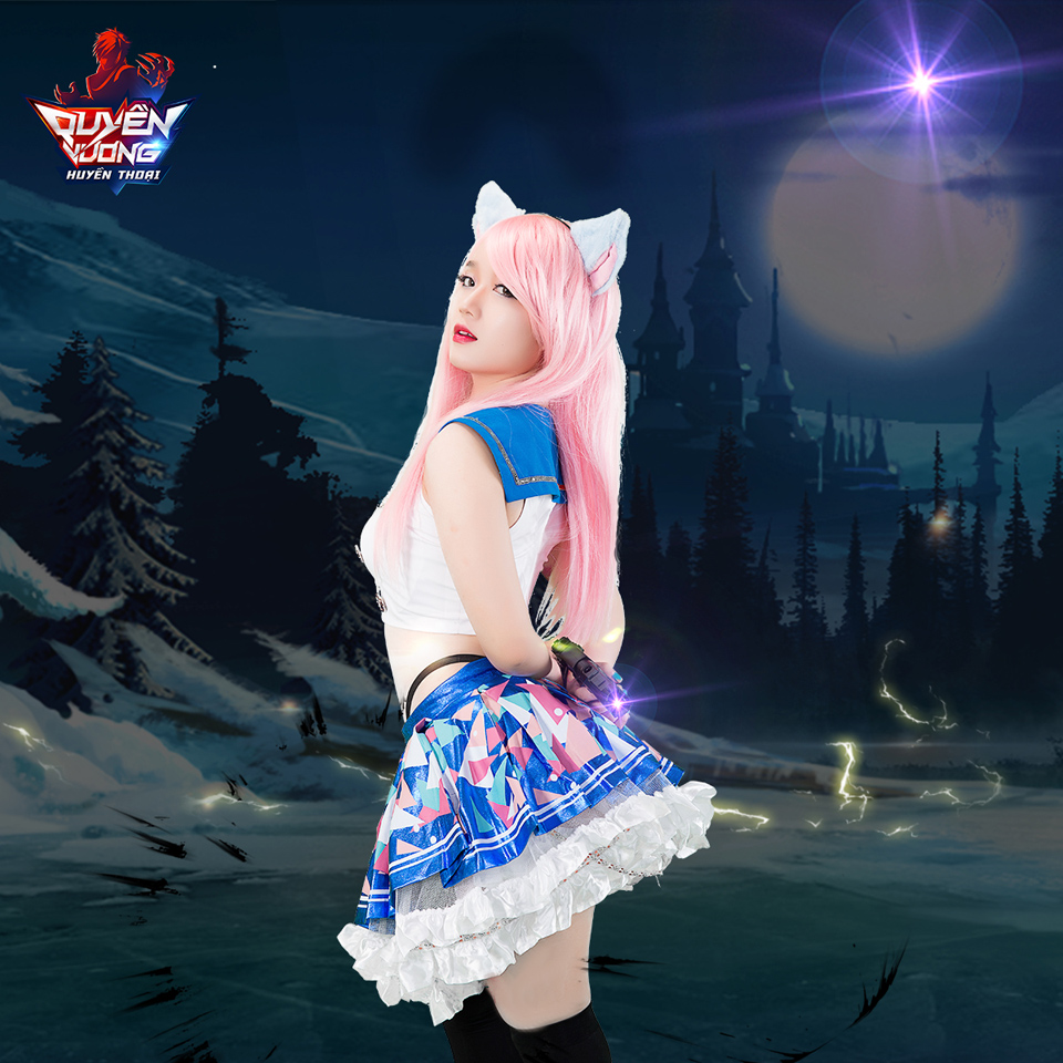 Cosplay Quyền Vương Huyền Thoại: Uyên Betty hóa thân thành Kuraki Kaoru và Catherine