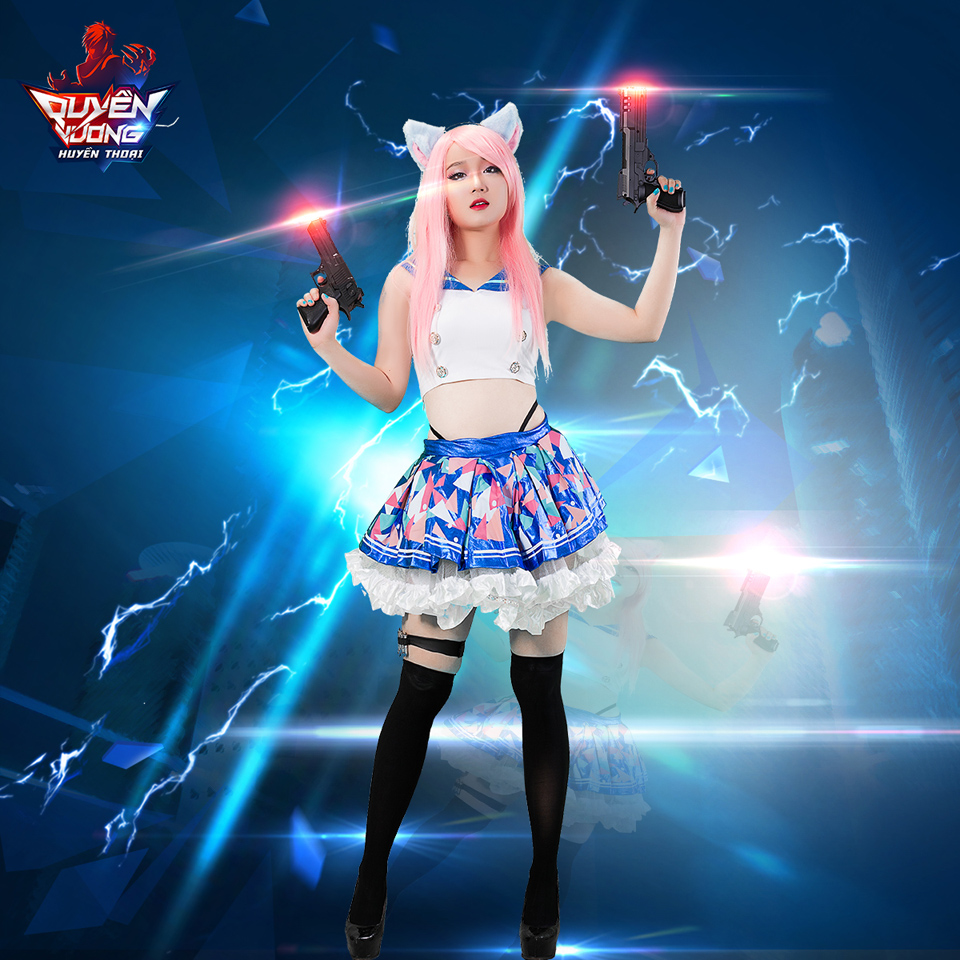 Cosplay Quyền Vương Huyền Thoại: Uyên Betty hóa thân thành Kuraki Kaoru và Catherine