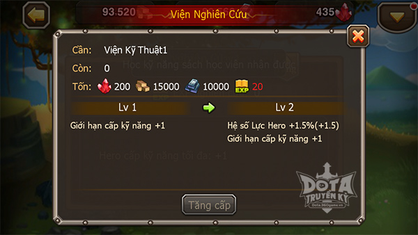 Lãnh địa Dota Truyền Kỳ