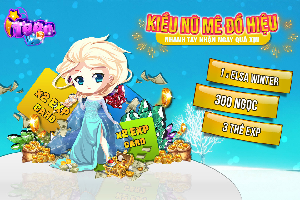 iTeen tặng 50 giftcode Kiều Nữ Mê Đồ Hiệu