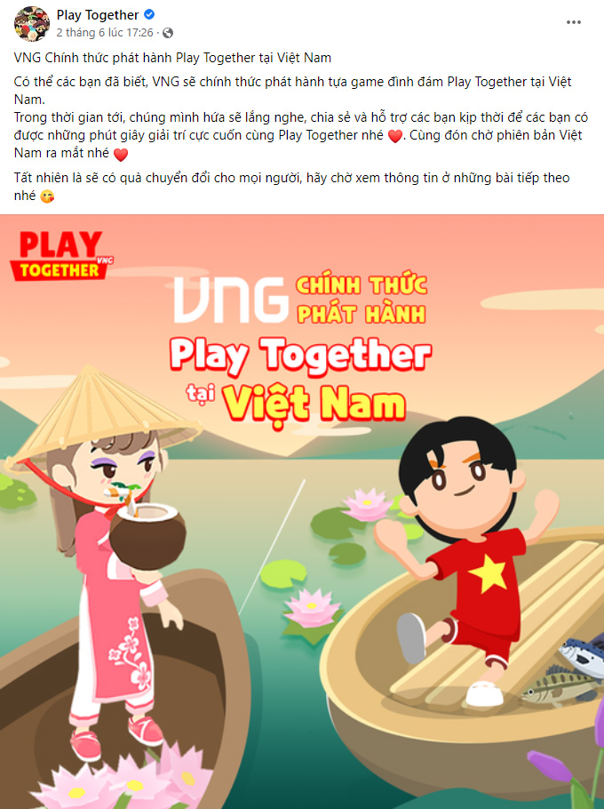 VNG xác nhận phát hành Play Together tại Việt Nam
