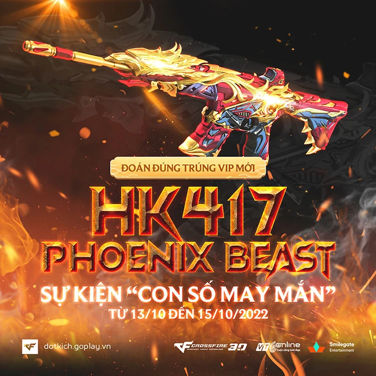 Cơ hội nhận HK417-Phoenix Beast miễn phí