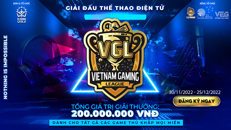 Mở đăng ký giải Vietnam Gaming League - Tốc Chiến Community Tournament