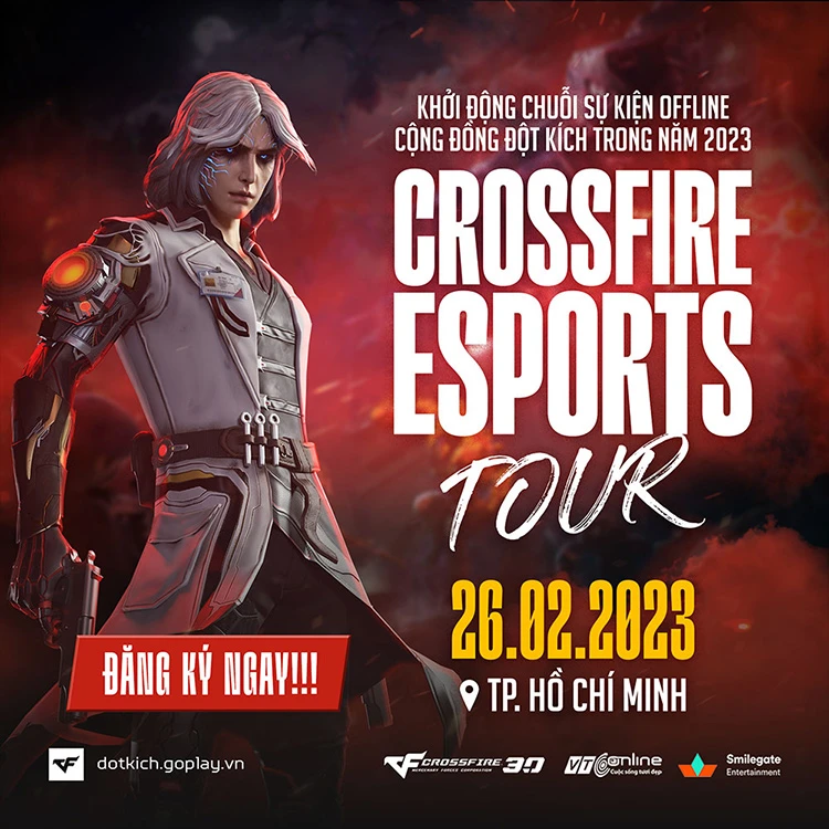 Crossfire eSports Tour 2023 khởi động tại TP. Hồ Chí Minh