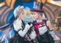 Genshin Impact: Cosplay cực đáng yêu về Lyney, Lynette và Charlotte