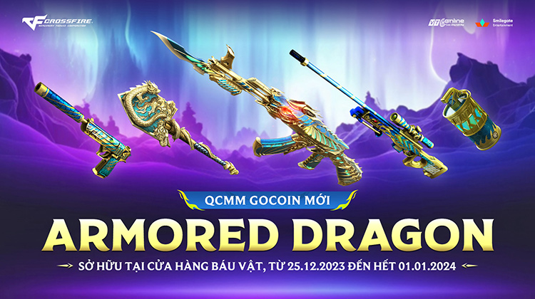 QCMM Gocoin mới Armored Dragon