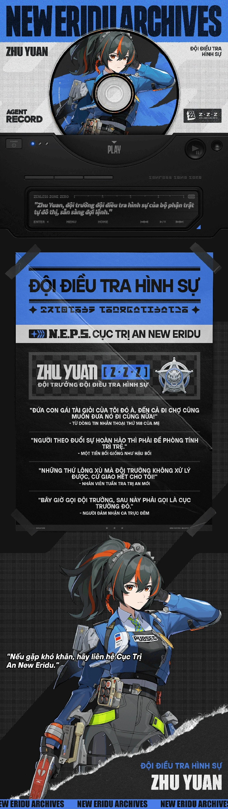 Zhu Yuan Zenless Zone Zero