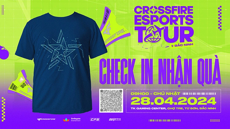 Crossfire eSports Tour 2024 sắp diễn ra tại Bắc Ninh