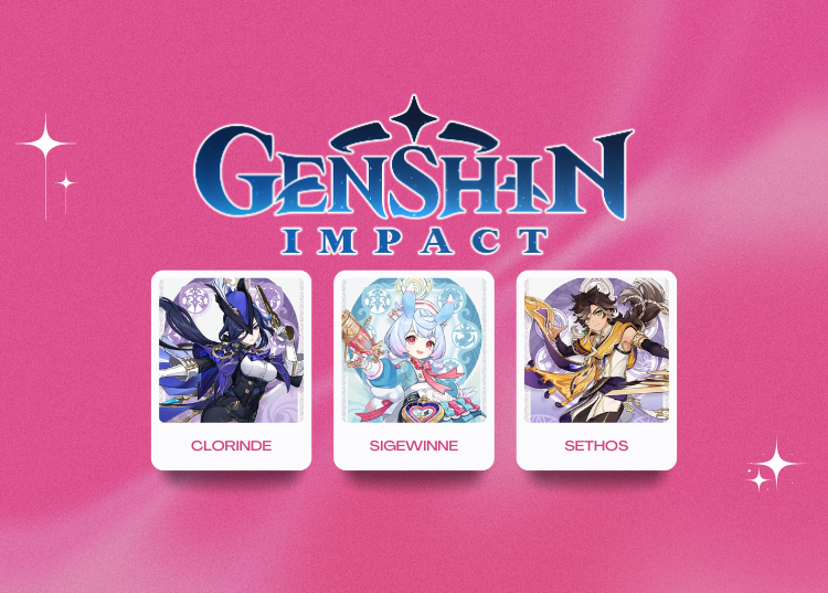 Genshin Impact 4.7 xác nhận có 3 nhân vật mới