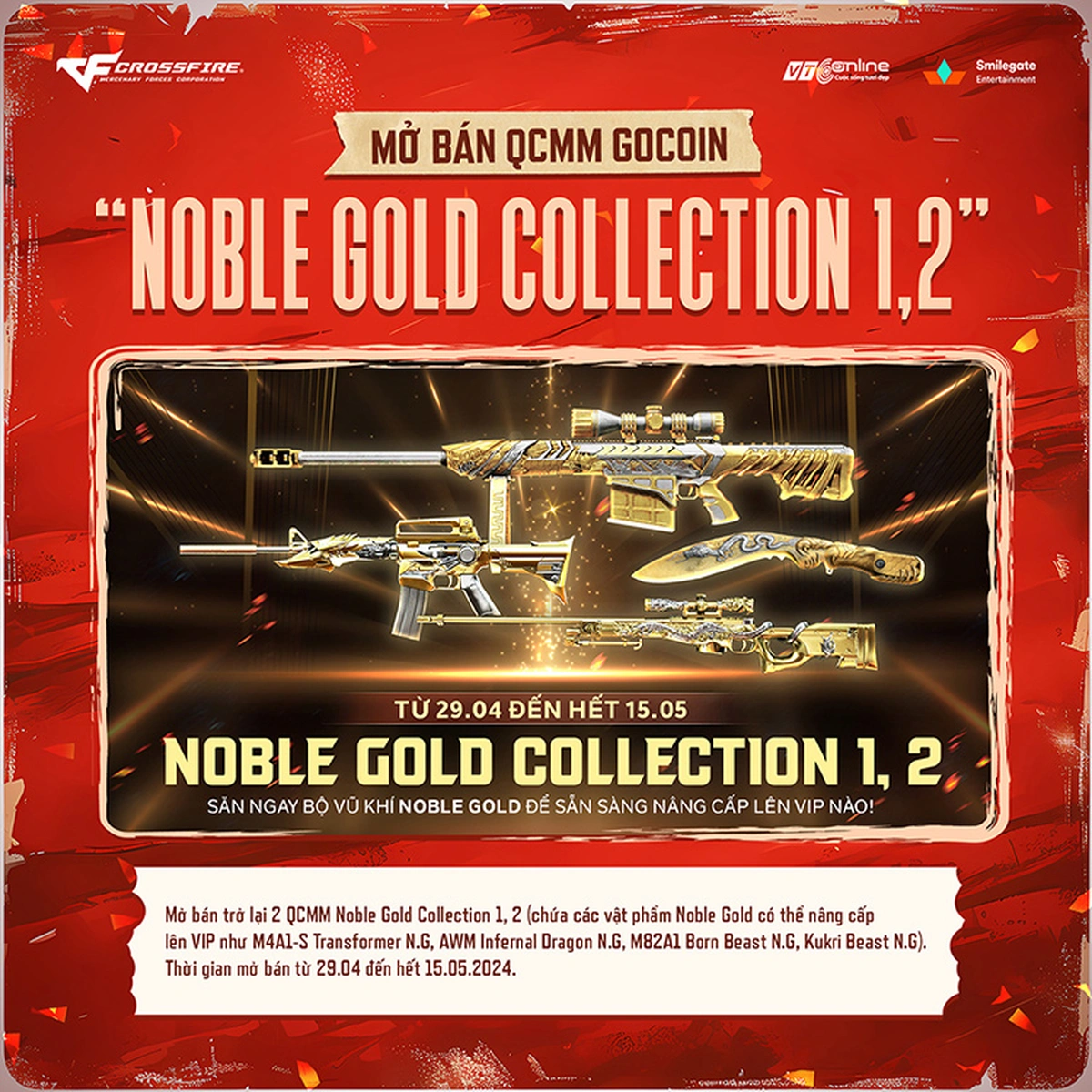 QCMM Noble Gold Collection 1 & 2