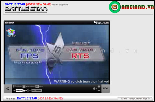 Battle Star ra mắt kênh truyền hình @TV BattleStar Online - Ảnh 4