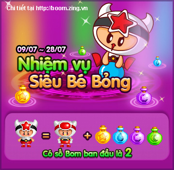 Boom Online: Siêu Bé Bỏng gia nhập nhà Boom - Ảnh 2