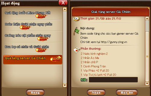 Xứ sở Game Online tặng 500 Giftcode Gunny Online - Ảnh 4