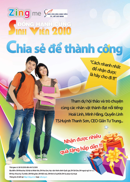 Zing Me tổ chức giao lưu, chia sẻ kỹ năng sống cho sinh viên - Ảnh 2