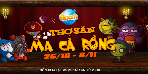 Boom Online tổ chức săn ma cà rồng đón Halloween - Ảnh 2