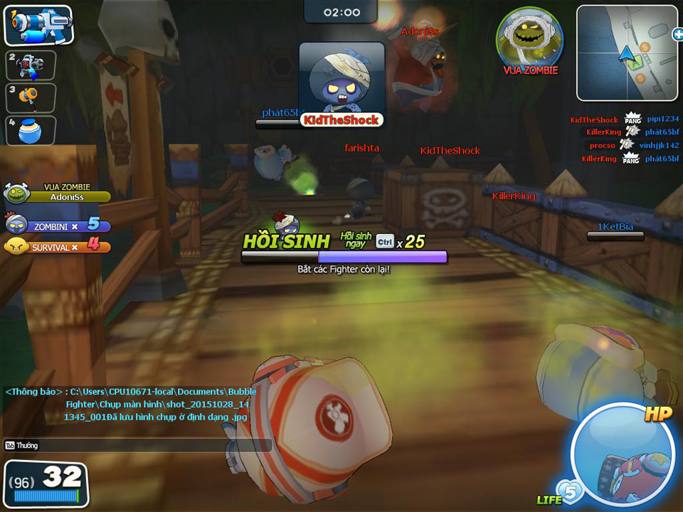 Zombie Chien - Bubble Fighter Online