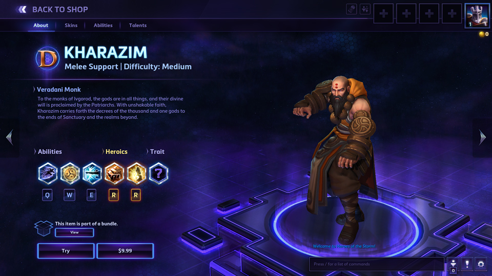 Kharazim - Heroes of the Storm