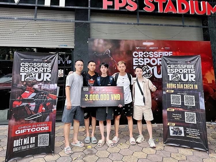 Hải Phòng cực nóng với offline Crossfire Esports Tour 2024