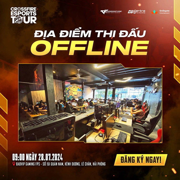 Crossfire eSports Tour 2024 đến Hải Phòng cuối tuần này