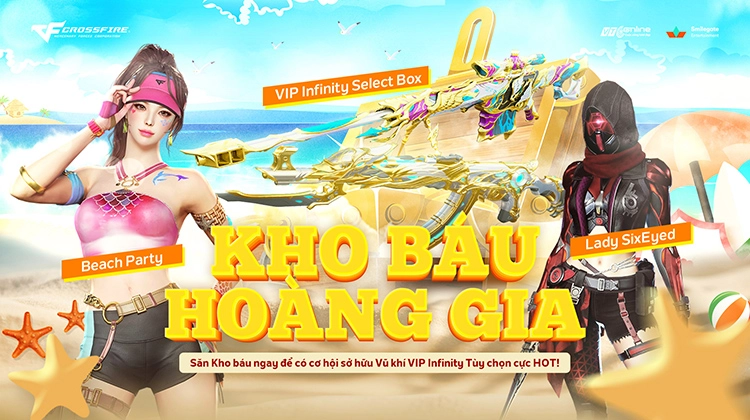 Đột Kích ra mắt Kho Báu Hoàng Gia Sapphire: Summer Vibe