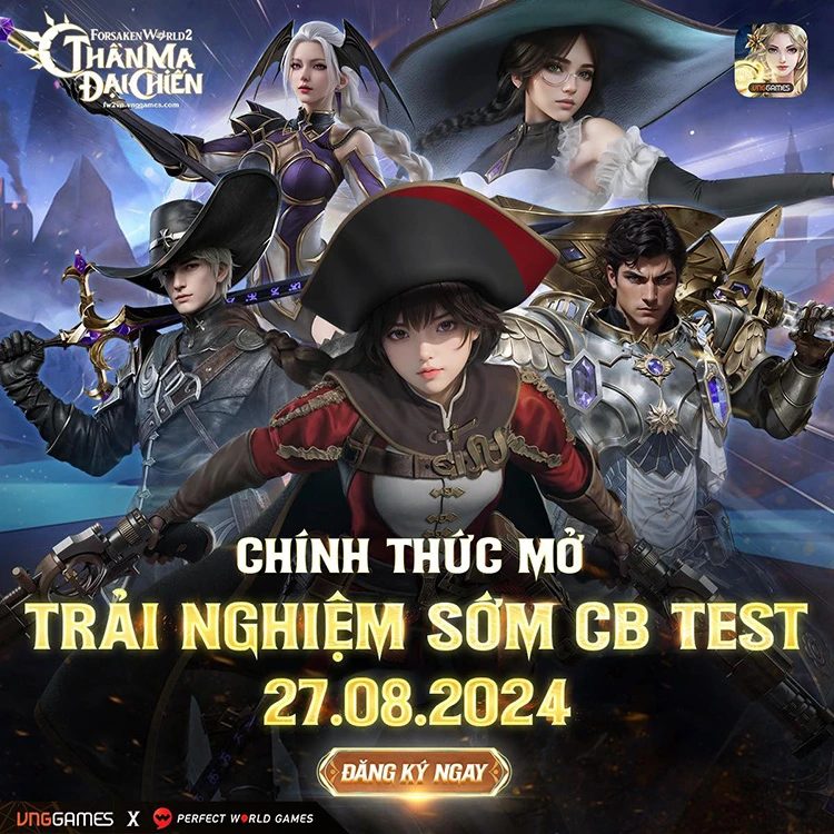 Forsaken World 2: Thần Ma Đại Chiến mở cửa thử nghiệm vào 27/08