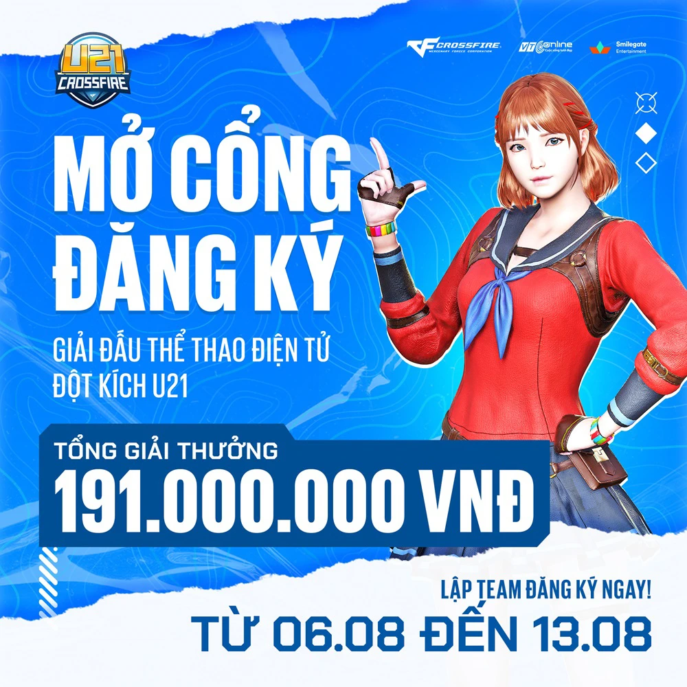 VTC Online công bố giải đấu mới U21 Crossfire 2024