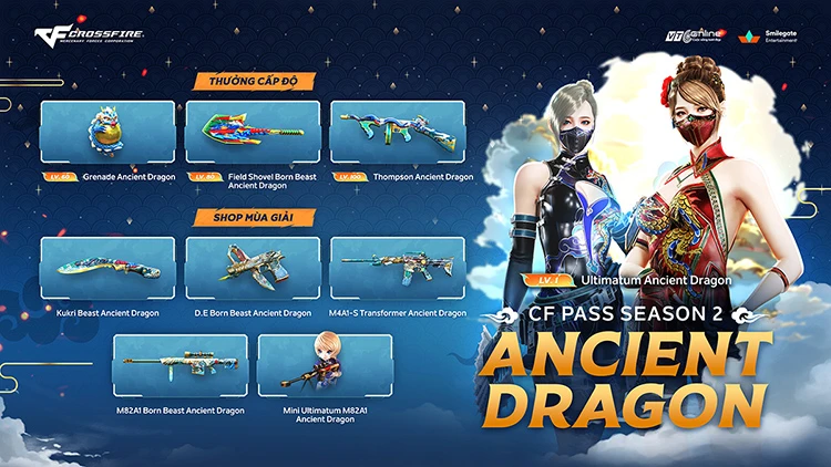 CF Pass Mùa 2 Ancient Dragon