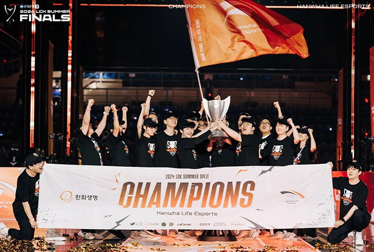 Hanwha Life Esports vô địch LCK Mùa Hè 2024