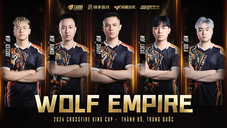 Wolf Empire tham dự giải đấu CF King Cup tại Trung Quốc