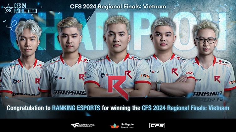 RKE vô địch CFS 2024 Regional Finals Vietnam