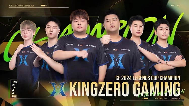 Kingzero Gaming vô địch giải đấu giao hữu CF Legends Cup