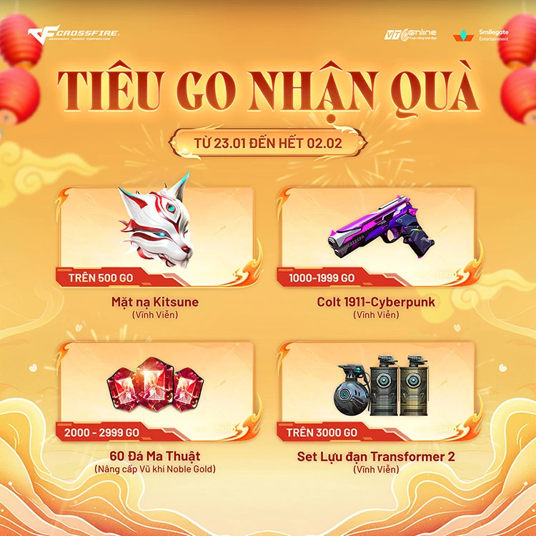 Tiêu Go Nhận Quà