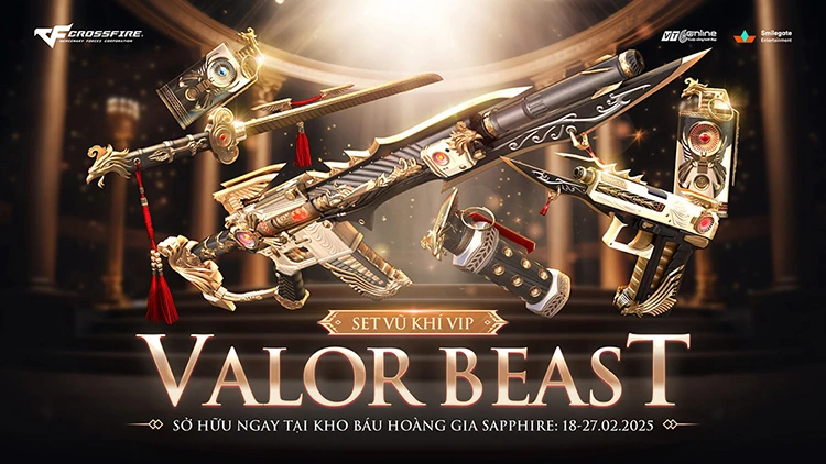 Kho Báu Hoàng Gia Sapphire Valor Beast