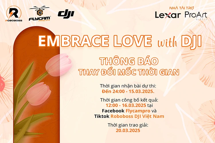 EMBRACE LOVE with DJI