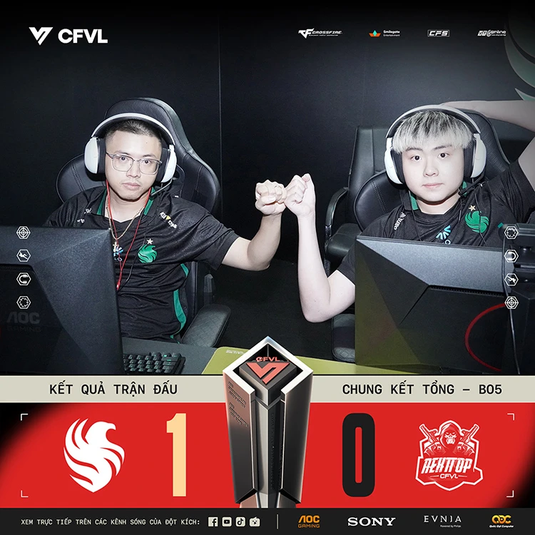 Ván 1: Team Falcons mở màn thuận lợi
