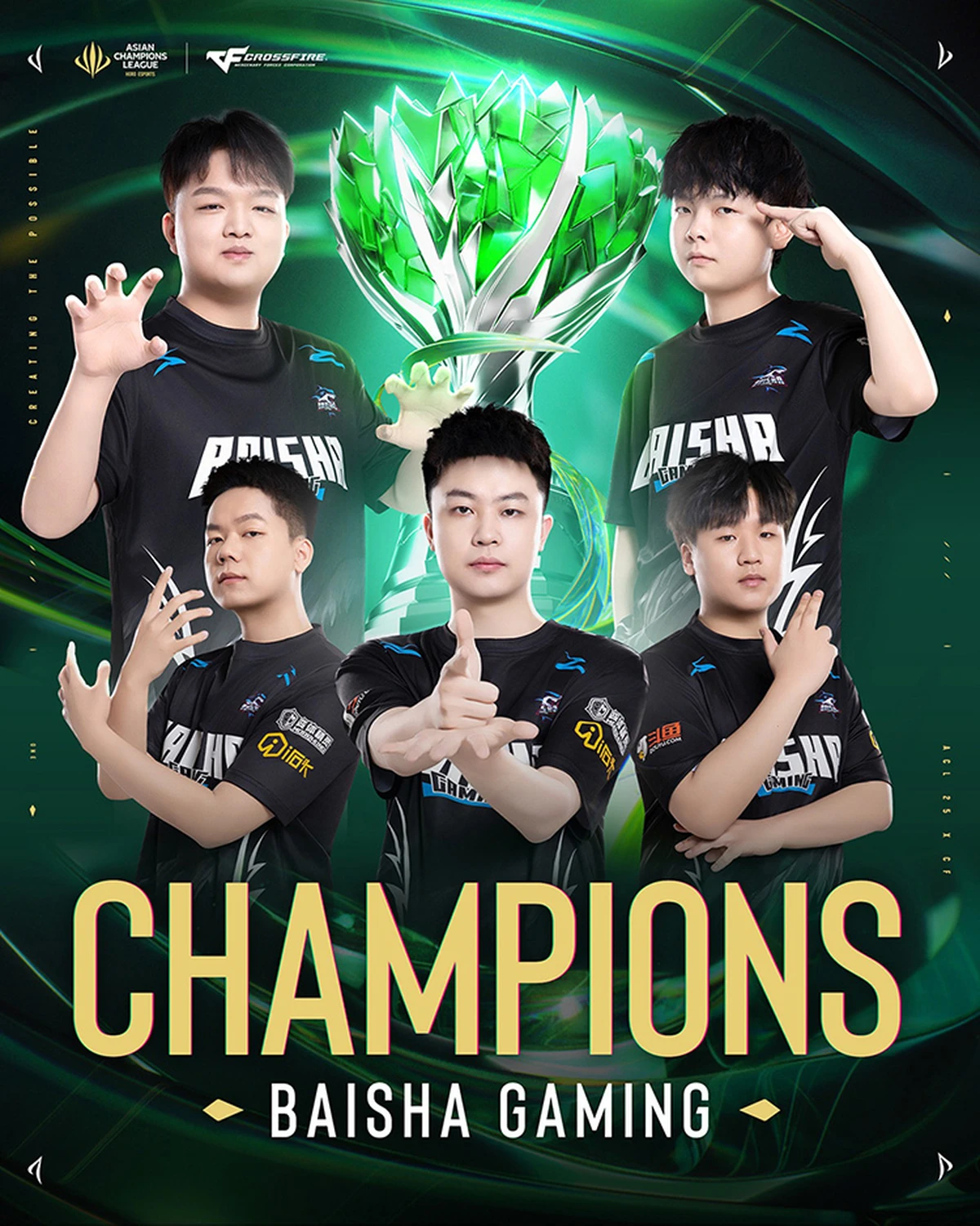 BaiSha Gaming vô địch Asian Champions League 2025