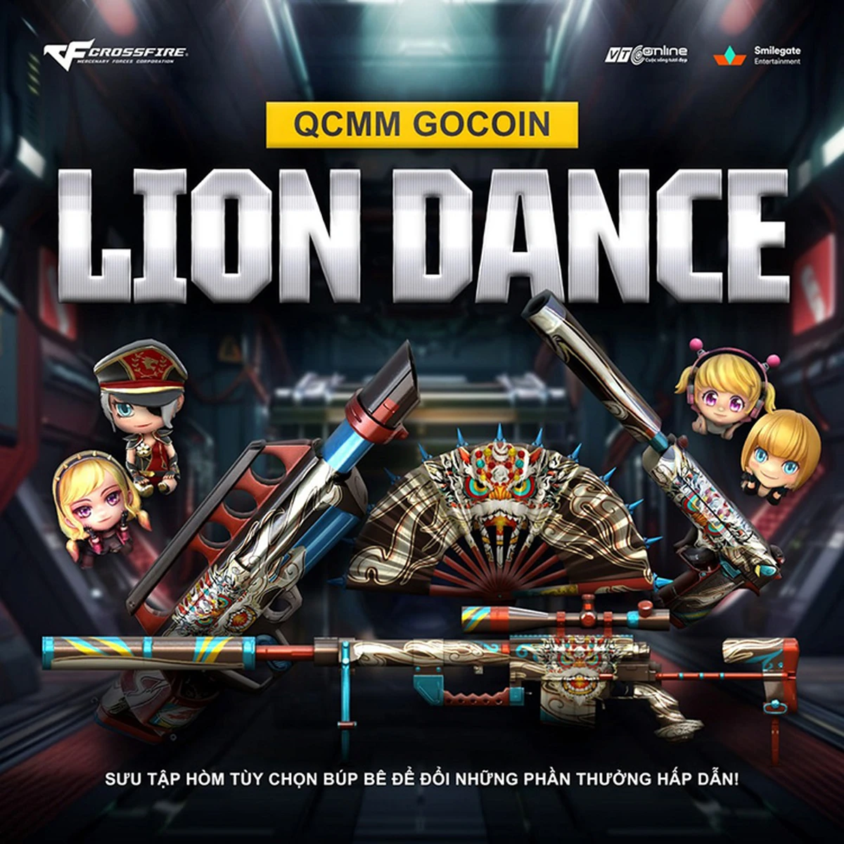 QCMM Gocoin Lion Dance