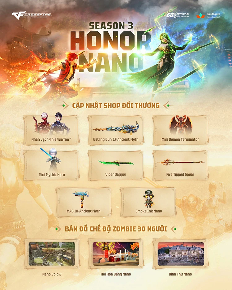 Zombie Honor Nano mùa 3