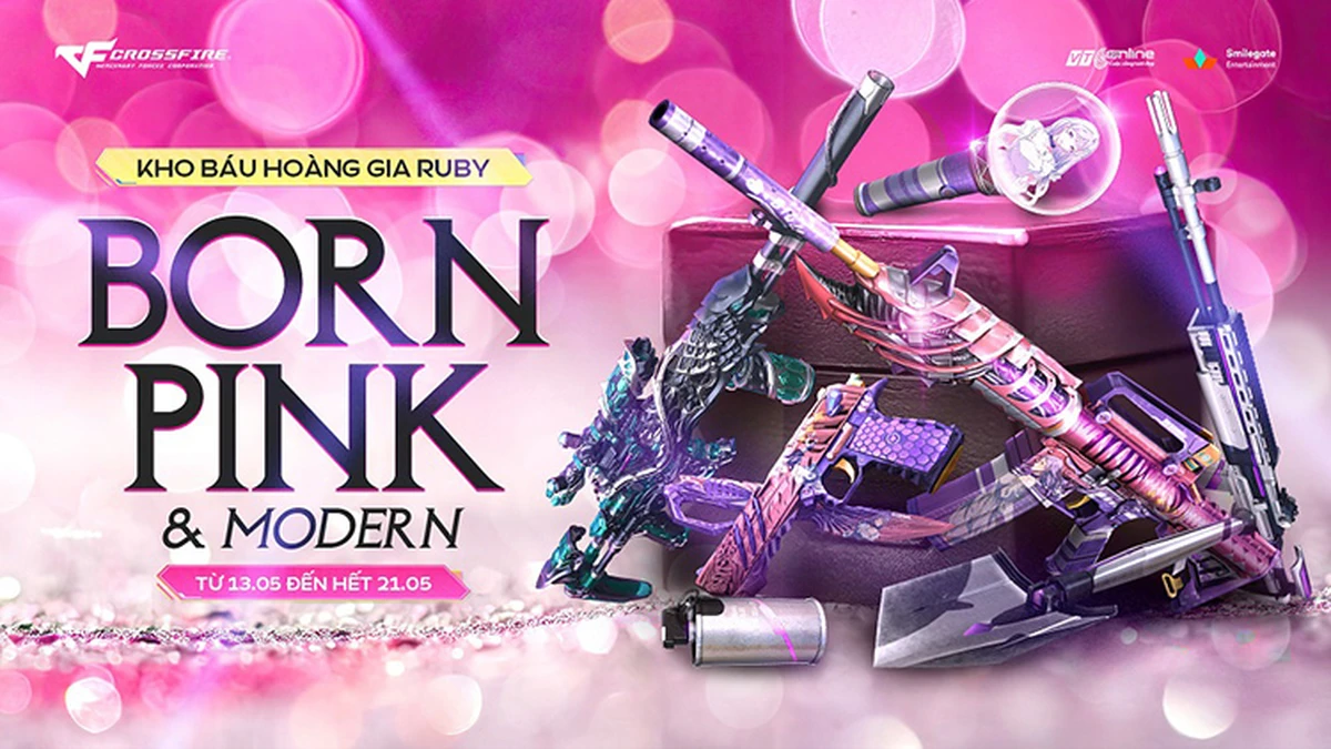 Kho Báu Hoàng Gia Ruby Born Pink & Modern
