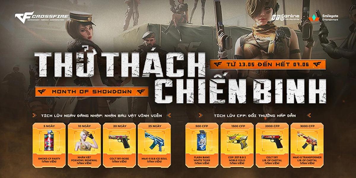 Chuỗi sự kiện Thử Thách Chiến Binh