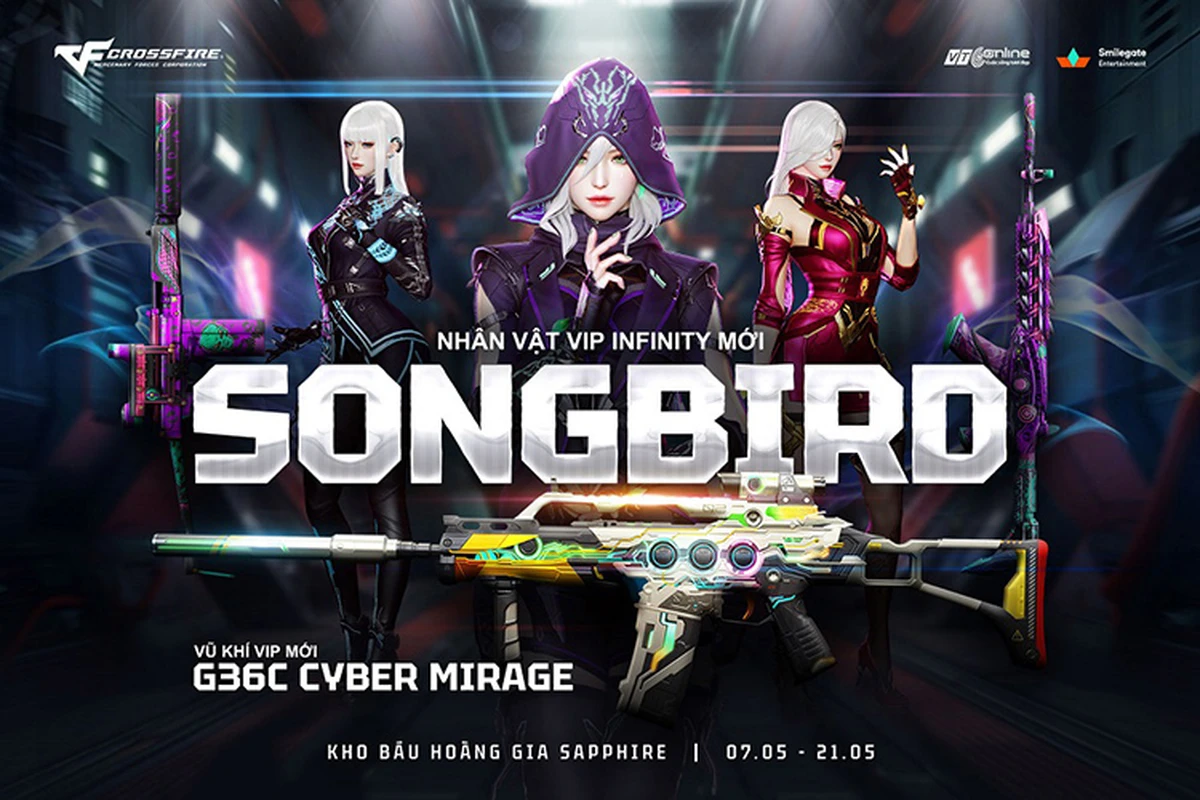 Đột Kích ra mắt Kho Báu Hoàng Gia Sapphire Songbird