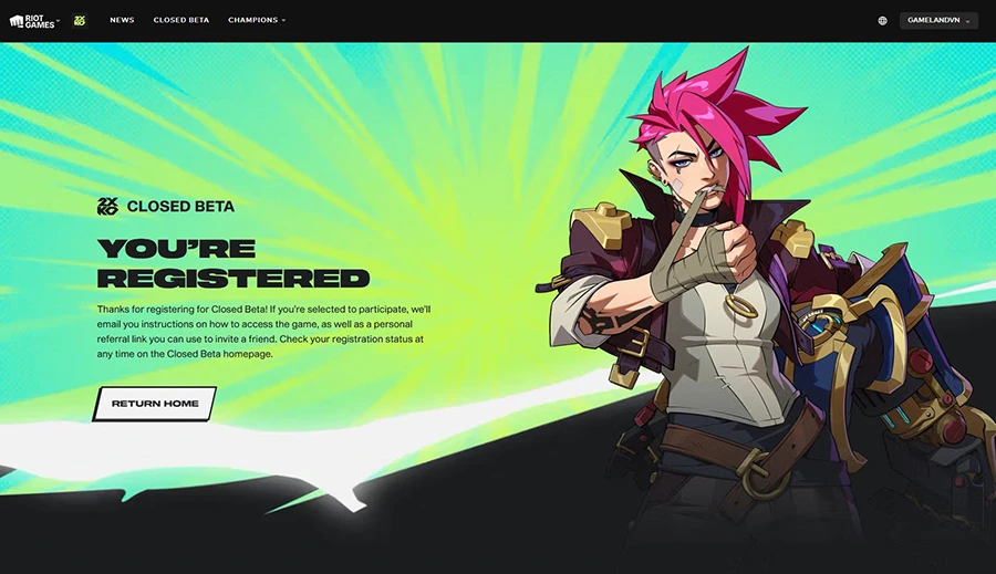 Vi tham gia 2XKO, Closed Beta bắt đầu vào 09/09