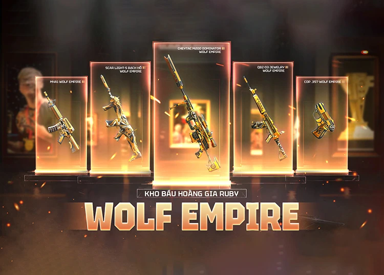 Kho Báu Hoàng Gia Ruby Wolf Empire
